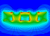 FEA magnetic field profile of linear halbach 